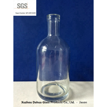 700ml Round Shape Vodka Glass Bottle